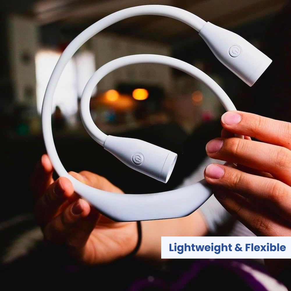 Luniva- The neck light that brightens your creations and relieves eye strain