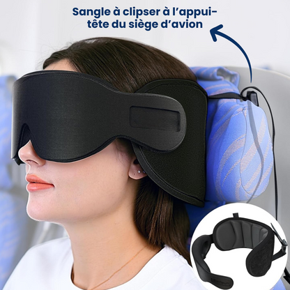 Masque de voyage à appui-tête Luniva