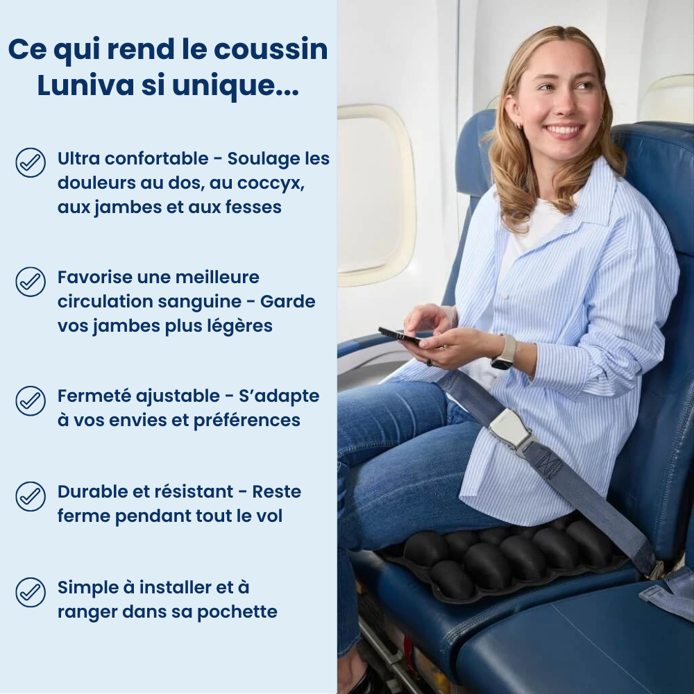 Coussin de Voyage Ergonomique Luniva