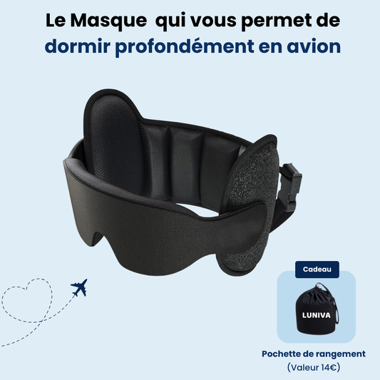 Masque de voyage à appui-tête Luniva
