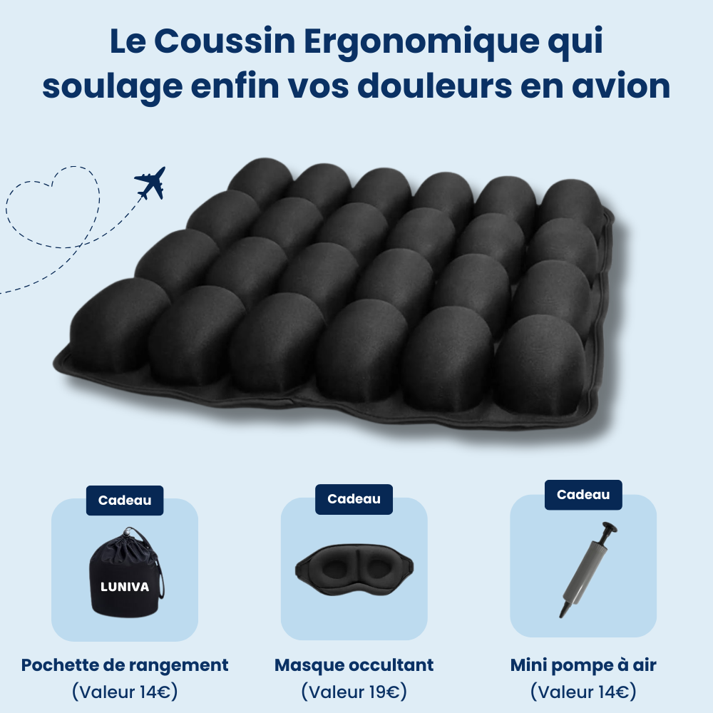 Coussin de Voyage Ergonomique Luniva