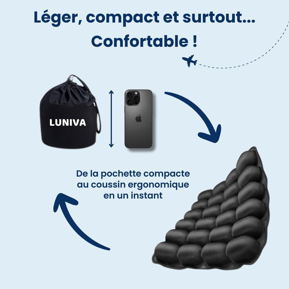 Coussin de Voyage Ergonomique Luniva