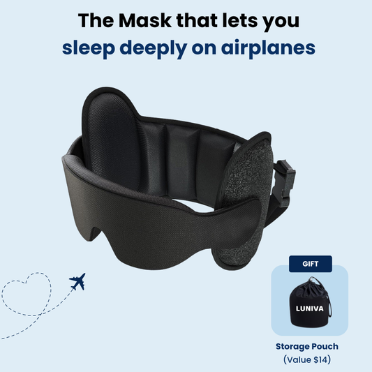 Luniva Airplane Sleep Mask