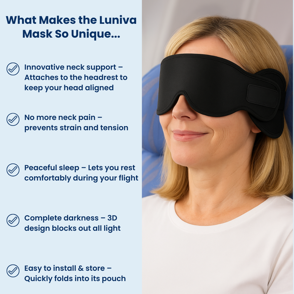 Luniva Airplane Sleep Mask