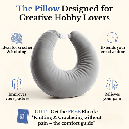 Luniva Ergonomic Pillow - The Comfort Your Crafting Deserves